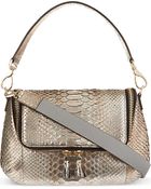 Anya Hindmarch Maxi Zip Python Cross-body Bag - Lyst