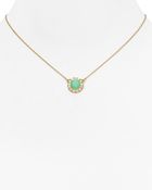 Kate Spade Secret Garden Mini Pendant Necklace 16 - Lyst