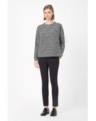 Cos Side-Zip Sweatshirt - Lyst
