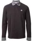 Moncler Polo Shirt - Lyst
