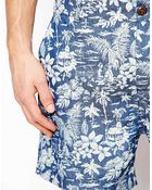 Asos Chino Shorts with Print - Lyst