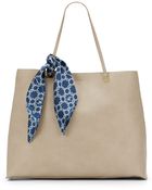 Ivanka Trump Julia Faux Leather Shopper - Lyst