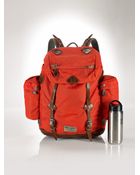 Polo Ralph Lauren Nylon Backpack - Lyst