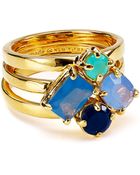 Kate Spade Cluster Rings, Set Of 3 - Lyst
