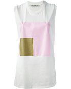 Acne Studios Zone Print Vest - Lyst