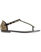 Giuseppe Zanotti Embellished Sandals - Lyst