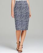 DKNY Knee Length Pencil Skirt - Lyst