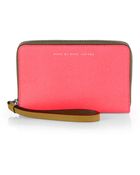 Marc By Marc Jacobs Wingman Saffiano Leather Wallet - Lyst