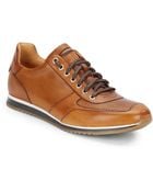 Magnanni Perforated Leather Sneakers - Lyst