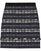 Proenza Schouler Suede-Trimmed Tweed Mini Skirt - Lyst