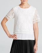 Rebecca Taylor Top - Lyst