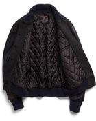 Todd Snyder X Champion Varsity Jacket In Charcoal - Lyst