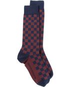 Baum Und Pferdgarten Checkered Socks - Lyst