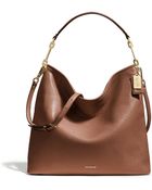 Coach Madison Leather Hobo - Lyst