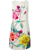 P.a.r.o.s.h. 'Caty' Floral Print Dress - Lyst