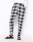 Asos Plaid Check Peg Pant - Lyst