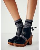 Free People Womens Desert Gold Clog - Lyst