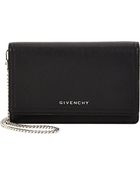 Givenchy Pandora Chain Wallet - Lyst
