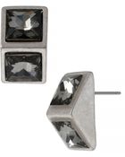 Kenneth Cole New York Triangle Sparkle Earrings - Lyst