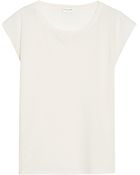 Saint Laurent Fine-Knit Wool Top - Lyst