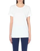 MiH Jeans Cotton-jersey T-shirt - Lyst