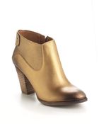 Lucky Brand Ubiza Leather Ankle Boots - Lyst