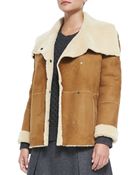 Vince Bitone Lamb Shearling Jacket - Lyst