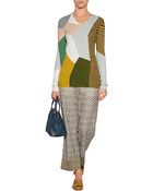 Chloé Leather Fringed Flats - Lyst