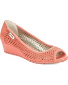 Anne Klein Cadwyn Wedges - Lyst