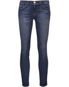 Current/Elliott 'The Stiletto' Cropped Jeans - Lyst