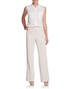 Akris Carla Wool Pants - Lyst