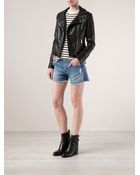 Hudson Distressed Short - Lyst