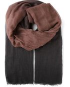 Brunello Cucinelli Frayed Scarf - Lyst