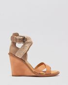 Dolce Vita Open Toe Wedge Sandals - Jarona - Lyst