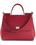 Dolce & Gabbana Large 'Sicily' Tote - Lyst