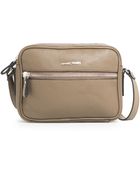 Mango Pebbled Cross Body Bag - Lyst