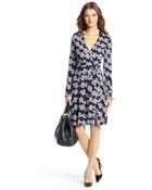 Diane von Furstenberg T72 Silk Jersey Wrap Dress - Lyst