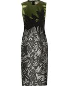 Jason Wu Embellished Satin and Jacquard Dress - Lyst