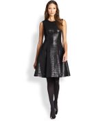 Kate Spade Lurex Jacquard Emma Dress - Lyst