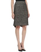Zac Posen Tweed Pencil Skirt - Lyst