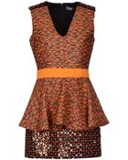 MSGM Short Dress - Lyst