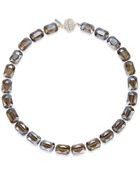 Saks Fifth Avenue Faceted Bead Necklace/Topaz - Lyst