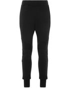 Balmain Ribbed Biker Sweatpants - Lyst