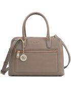DKNY Double Zip Satchel Tribeca Bag - Lyst