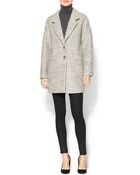 SOIA & KYO Bettie Wool Coat - Lyst