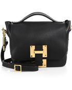 Sophie Hulme Mini Soft Flap Shoulder Bag - Lyst