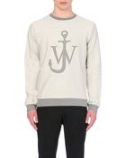 J.W. Anderson Logo Anchor Sweatshirt - For Men - Lyst