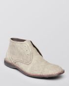 John Varvatos Star Usa Hipster Laceless Chukka Boots - Lyst