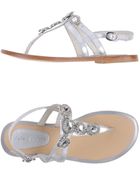 Patrizia Pepe Thong Sandal - Lyst