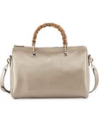 Gucci Bamboo Shopper Medium Boston Bag - Lyst
